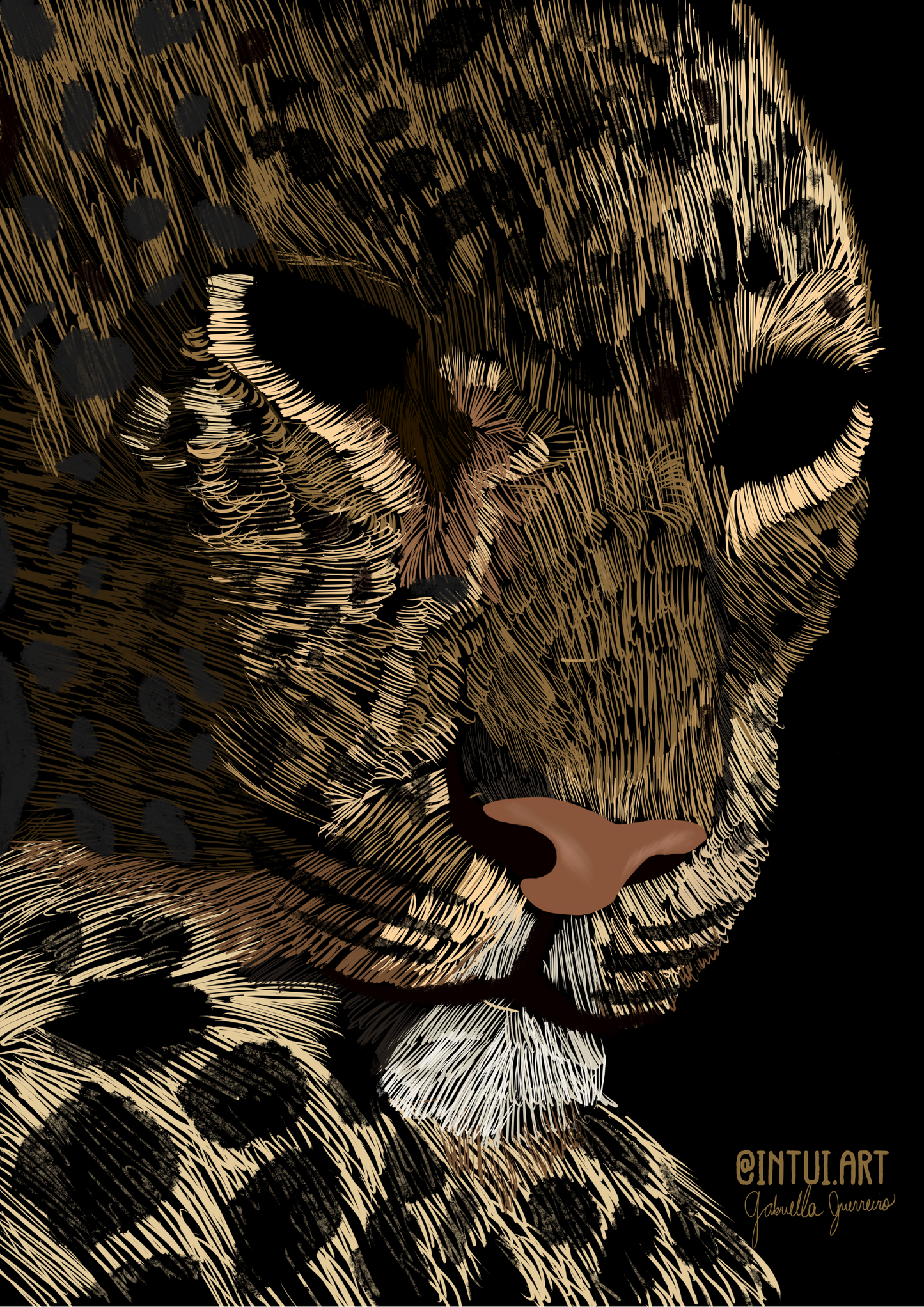Quadro Felino - LARTESTUDIO