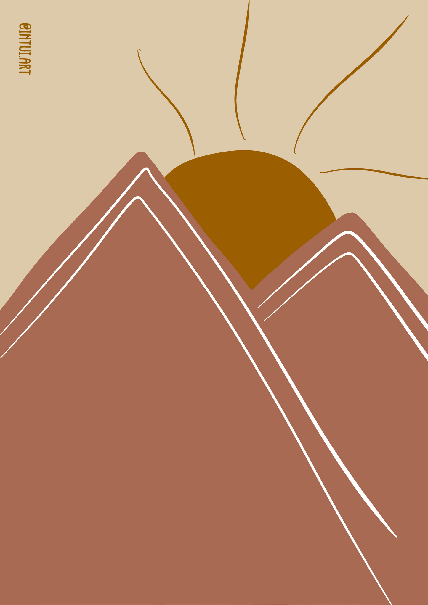 Quadro Mountain 2 - LARTESTUDIO