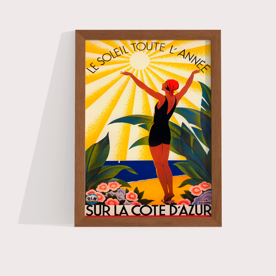 Sur la cote de a´zur -