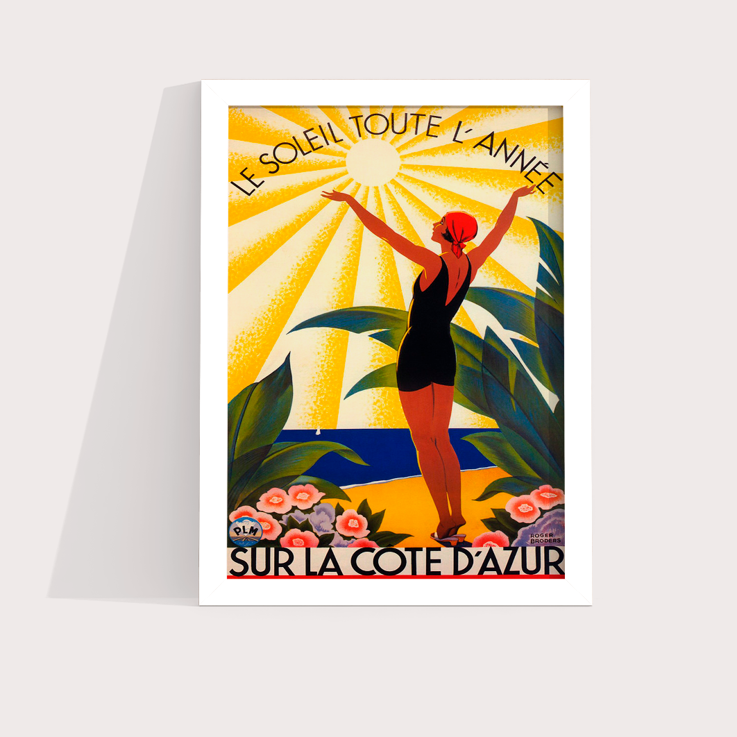 Sur la cote de a´zur -