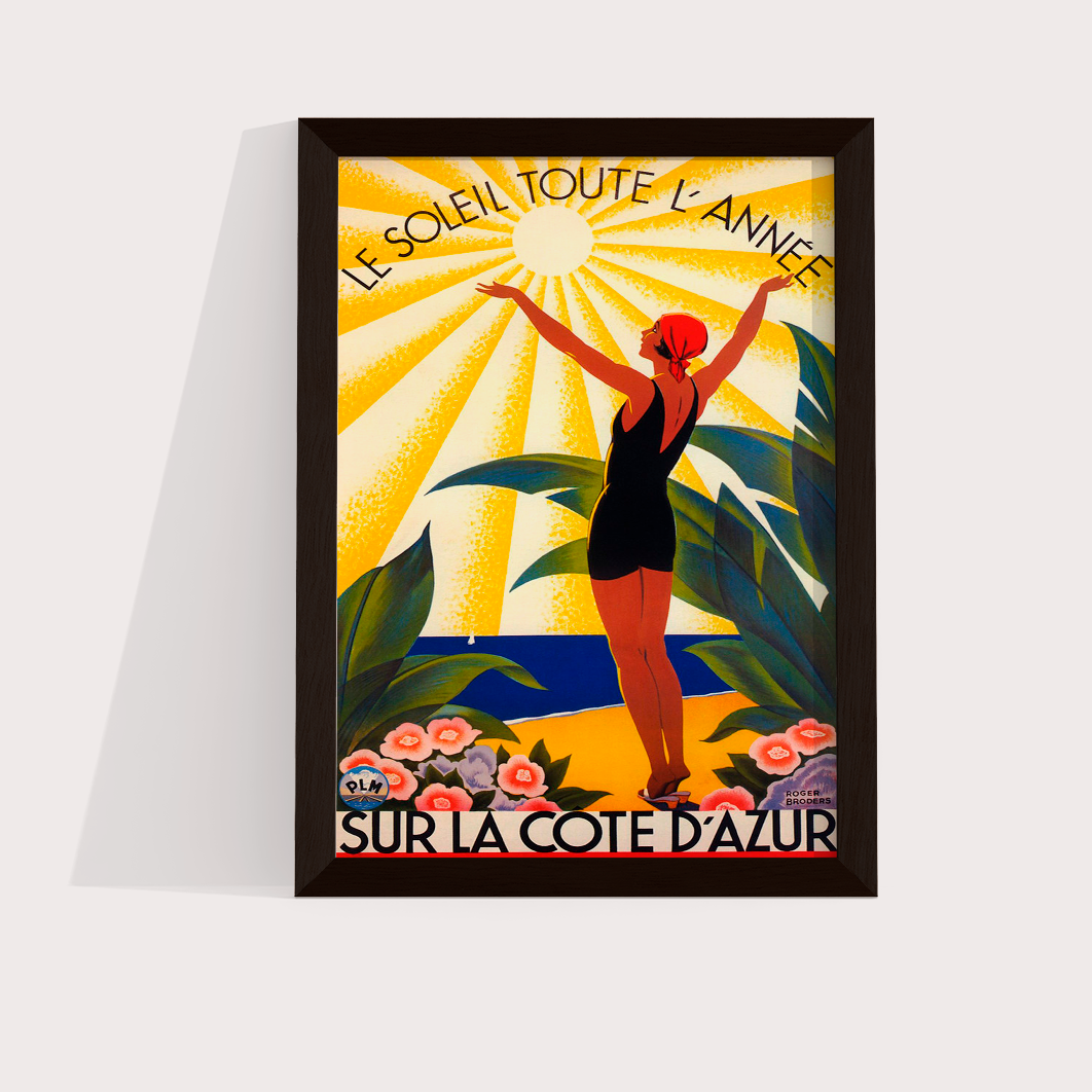 Sur la cote de a´zur -