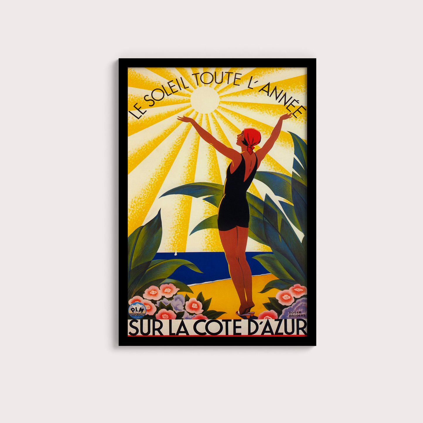 Sur la cote de a´zur -