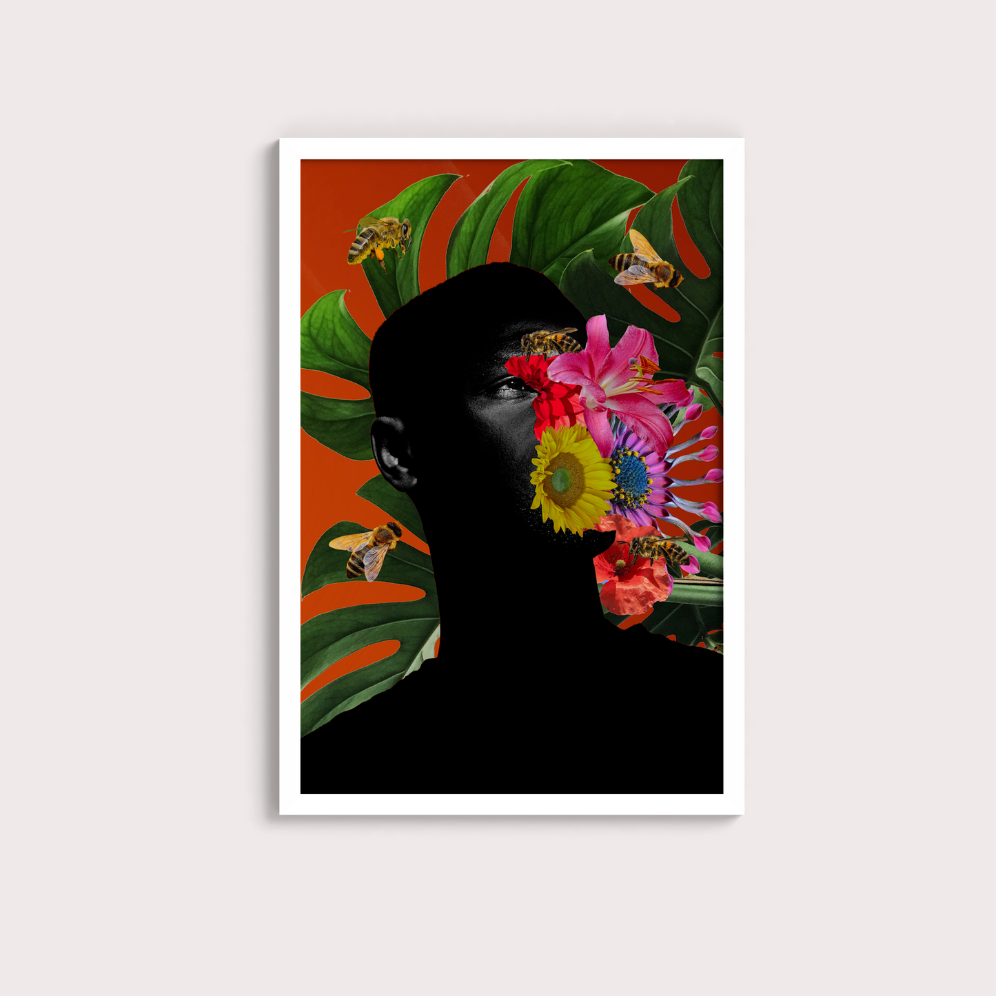 Homem Florido por Bruna Carolina - LARTESTUDIO