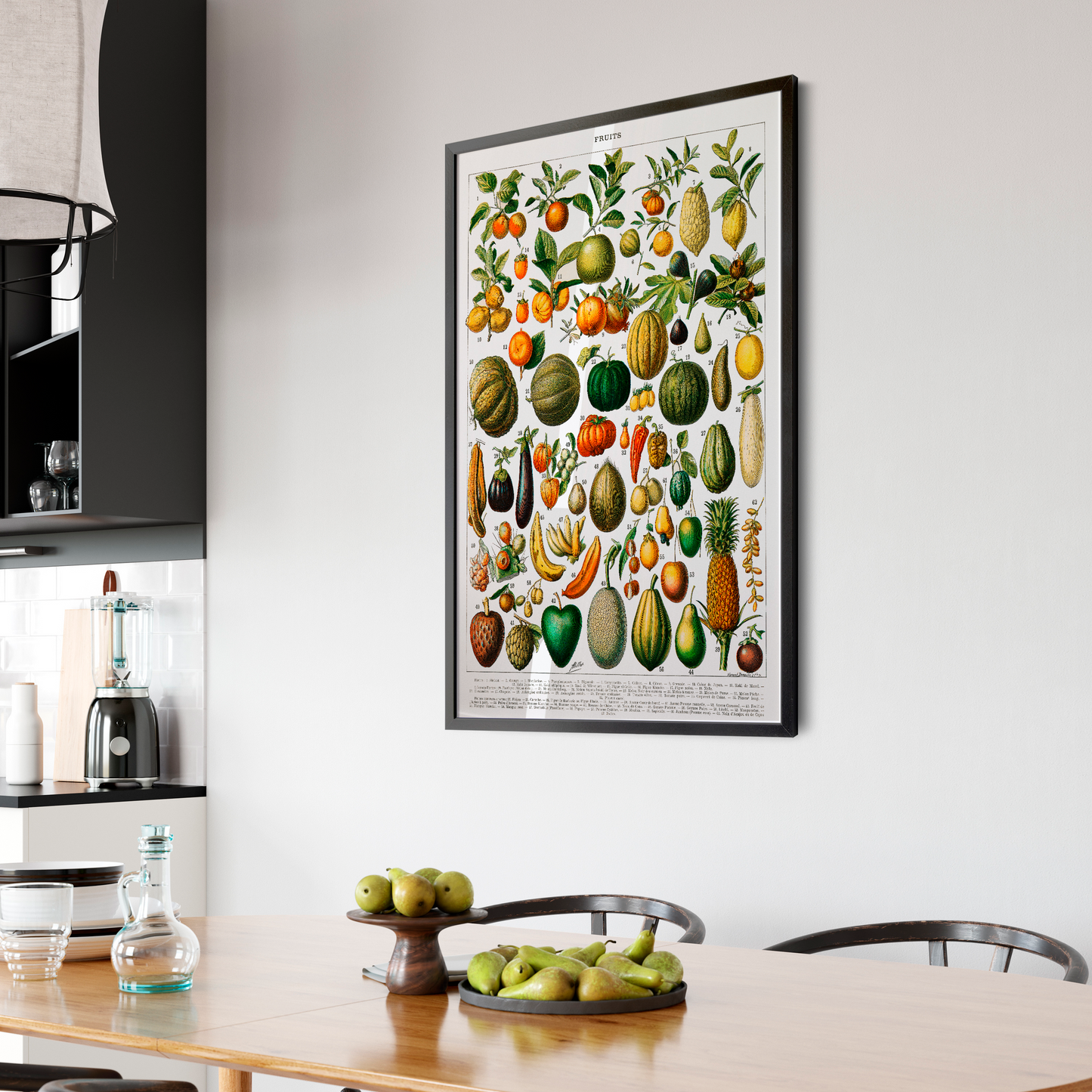 Quadro Fruits White - LARTESTUDIO