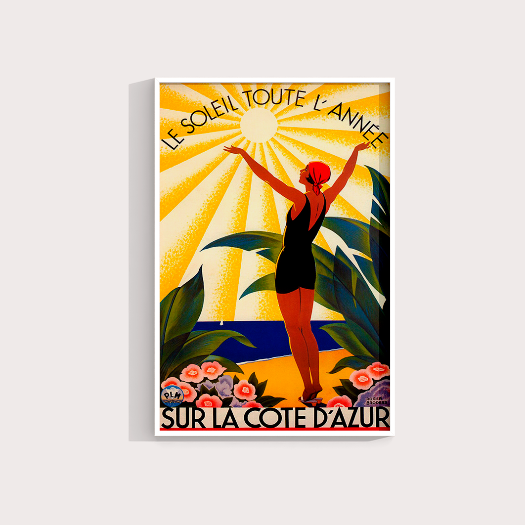 Sur la cote de a´zur -