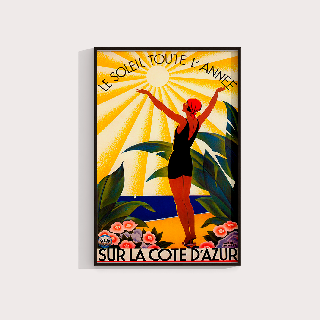 Sur la cote de a´zur -