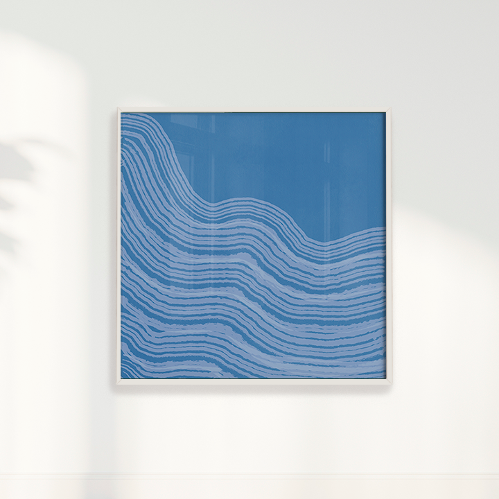Quadro Ondas por Nicole Romão