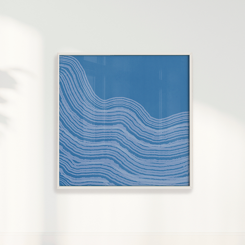 Quadro Ondas por Nicole Romão