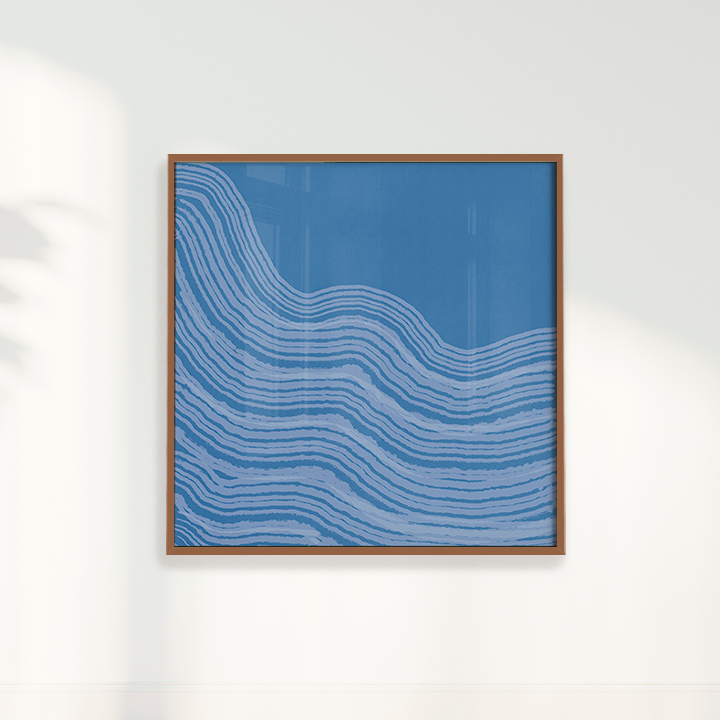 Quadro Ondas por Nicole Romão