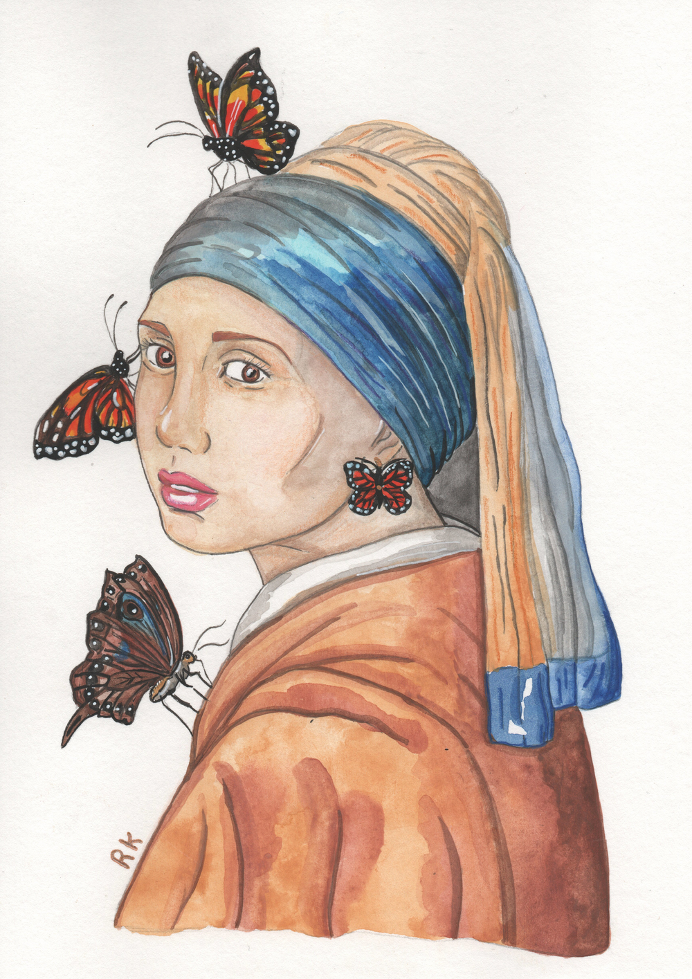 Quadro aquarelando 4 por Rayana Karoline
