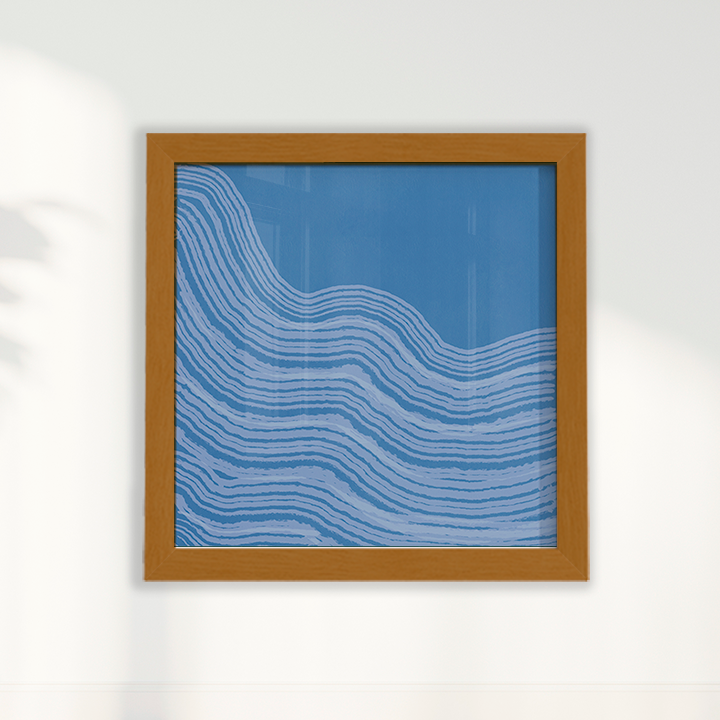 Quadro Ondas por Nicole Romão