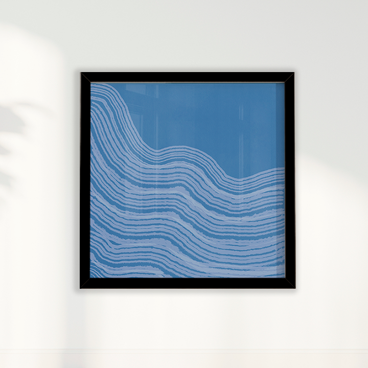 Quadro Ondas por Nicole Romão