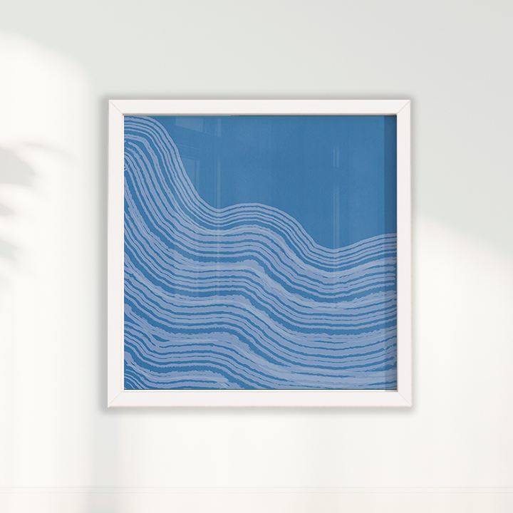 Quadro Ondas por Nicole Romão