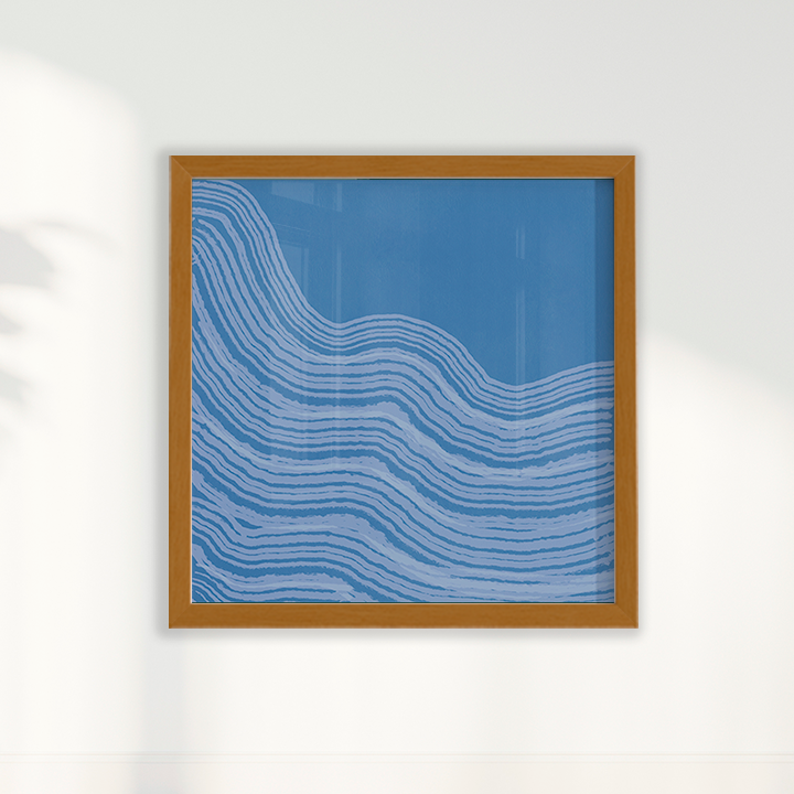 Quadro Ondas por Nicole Romão