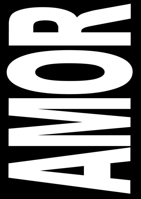 Quadro AMOR B&W