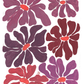 Abstrato Floral IV por Aquarelando