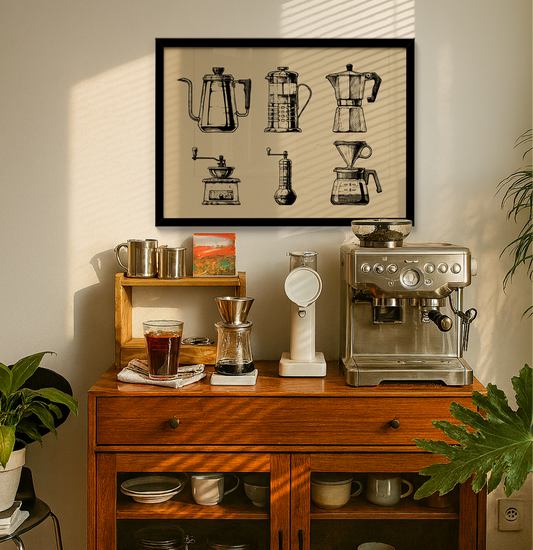 Quadro Preparação do Café