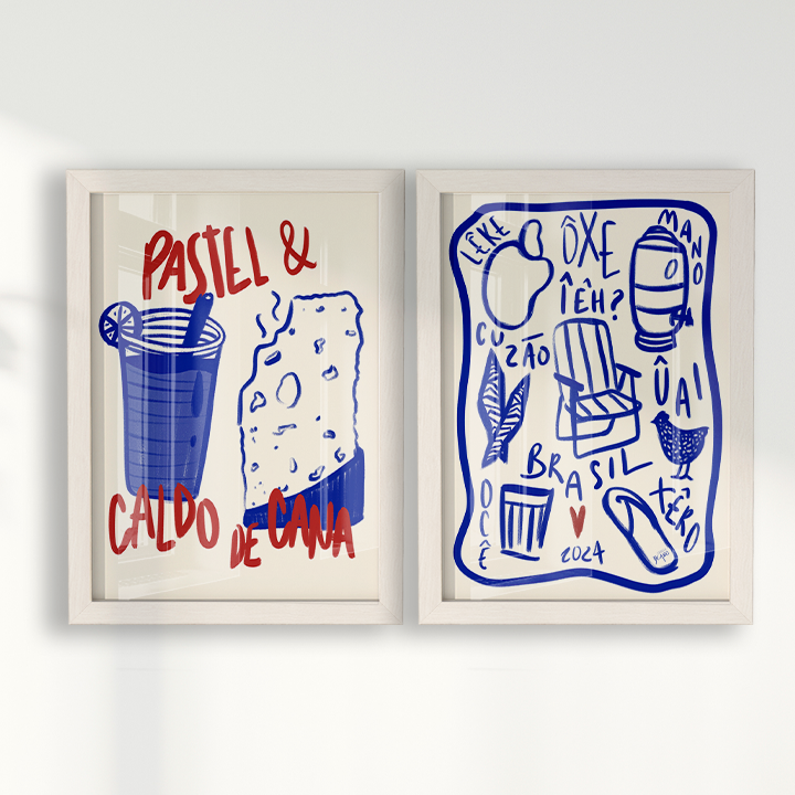 Composição de Quadros Isso é muito Brasil