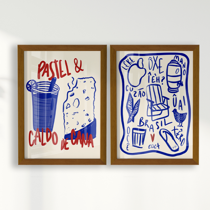 Composição de Quadros Isso é muito Brasil