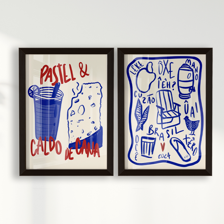 Composição de Quadros Isso é muito Brasil