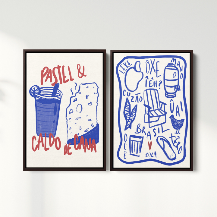 Composição de Quadros Isso é muito Brasil