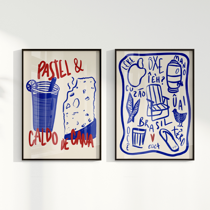 Composição de Quadros Isso é muito Brasil