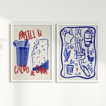 Composição de Quadros Isso é muito Brasil