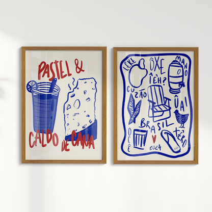 Composição de Quadros Isso é muito Brasil