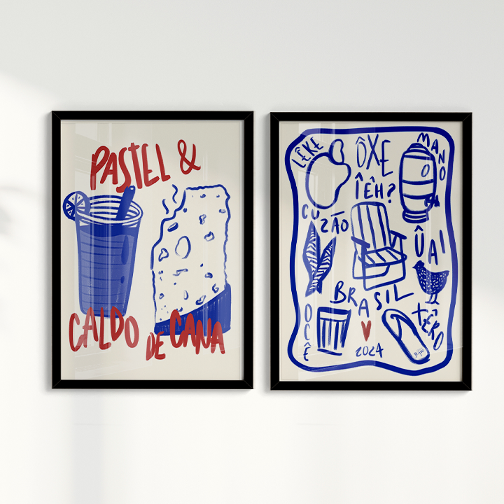 Composição de Quadros Isso é muito Brasil