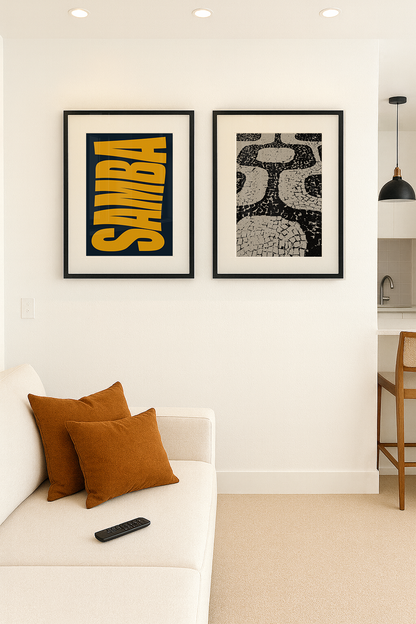 Composição de Quadros Samba de Ipanema