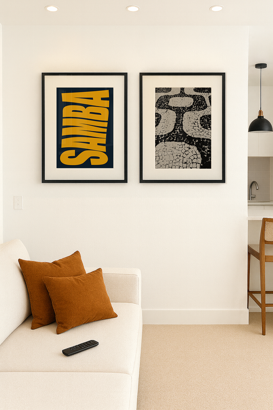 Composição de Quadros Samba de Ipanema