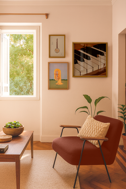 Composição Music vintage