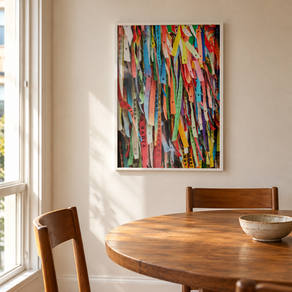 Quadro Fitas do Bonfim - Pelourinho Praça da Sé por Thales Antonio