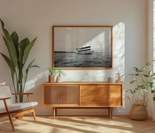 Quadro Barco Antigo por Angus Waddacor-McConill