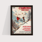 Chamonix poster vintage - LARTESTUDIO