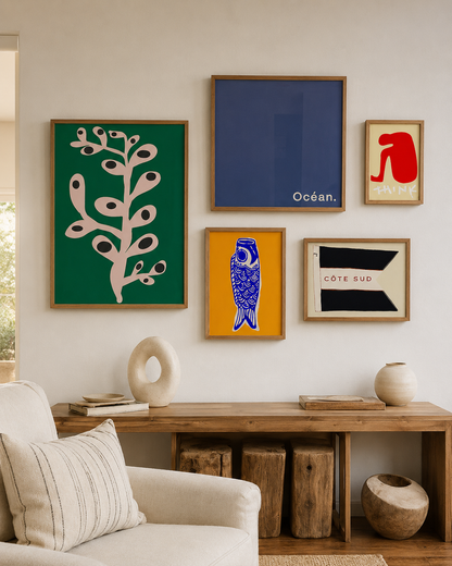 Composição de Quadros Artista Heloisa