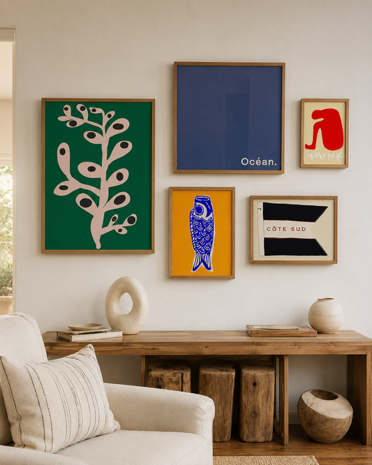 Composição de Quadros Artista Heloisa