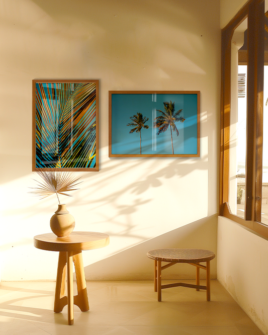 Composição de quadros - Sombra e Céu