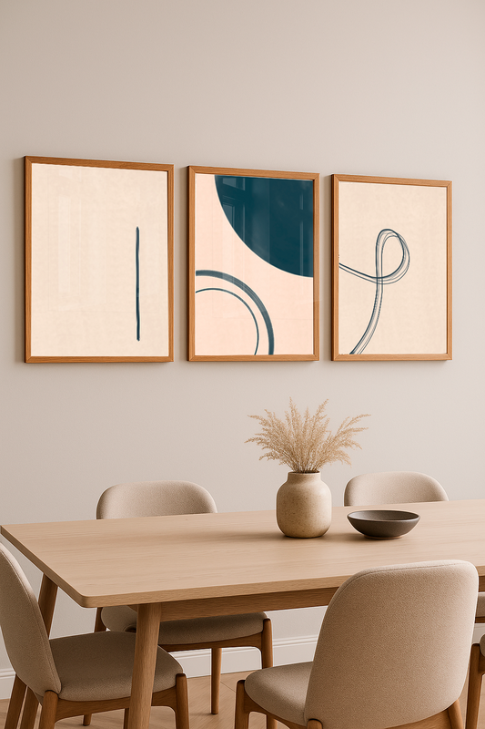 Composição de quadros Gestos