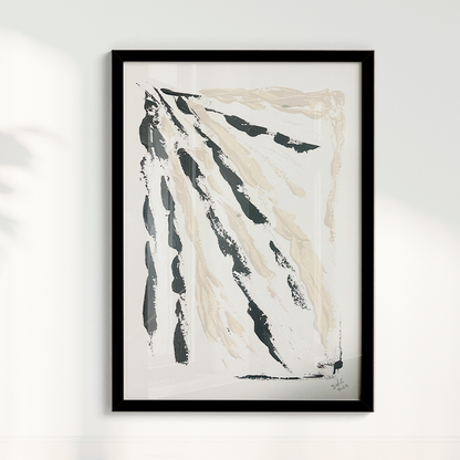 DÍPTICO Prata e Preto Quadros por D.H.G Abstracts