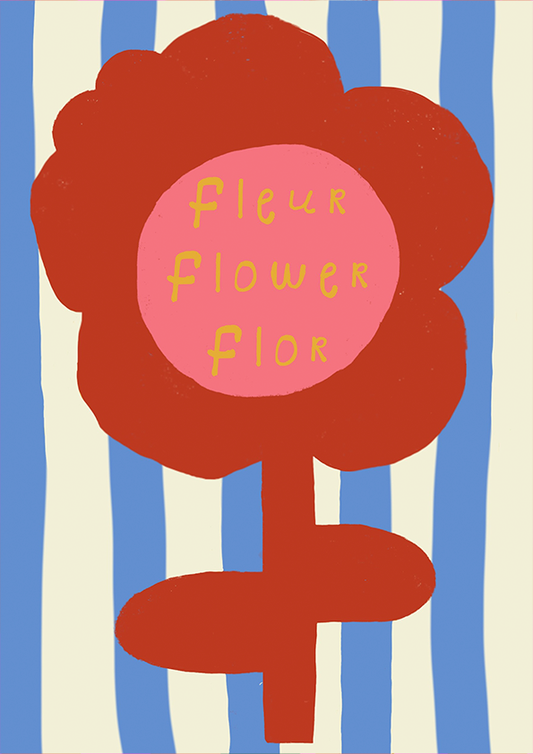 Quadro Fleur, Flower, Flor por Heloisa Camargo