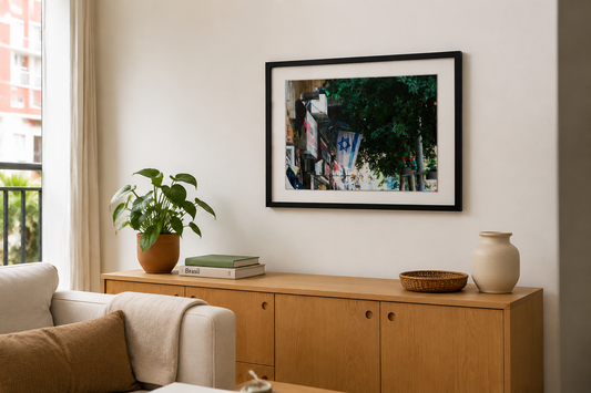 Quadro Símbolos na Rua em Tel Aviv por Larissa Heitmann