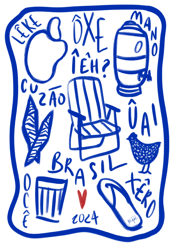 Quadro Gírias e Dizeres por Brasilidades Jpeg