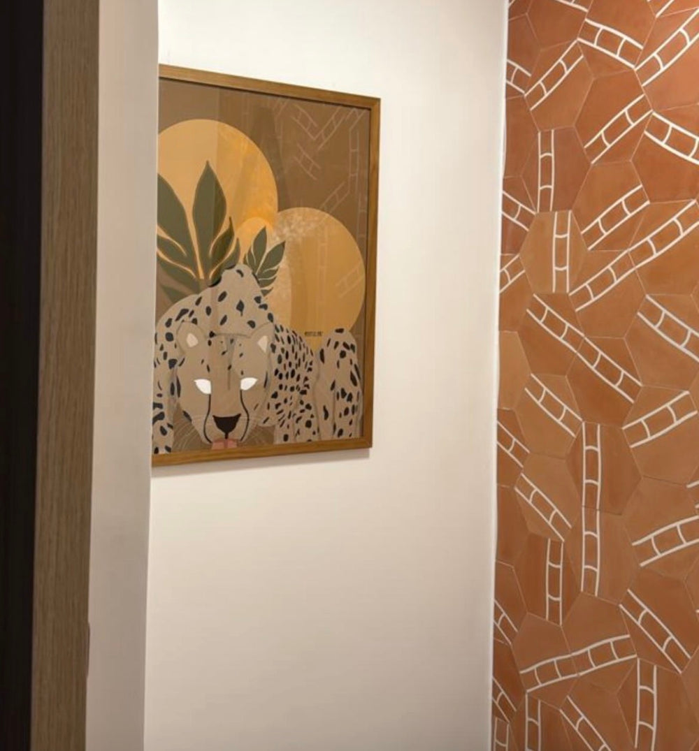 Quadro LARTESTUDIO na parede de cliente
