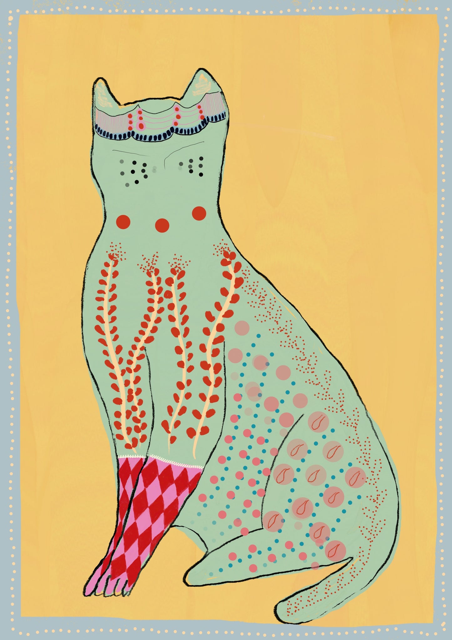 Quadro Cat Heloisa Camargo