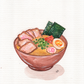 Quadro Ramen por Rayana Karoline