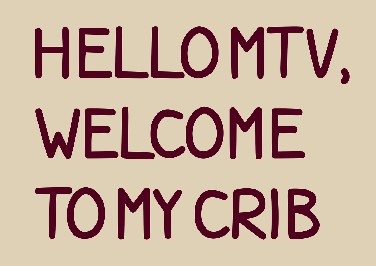 Welcome to my Crib