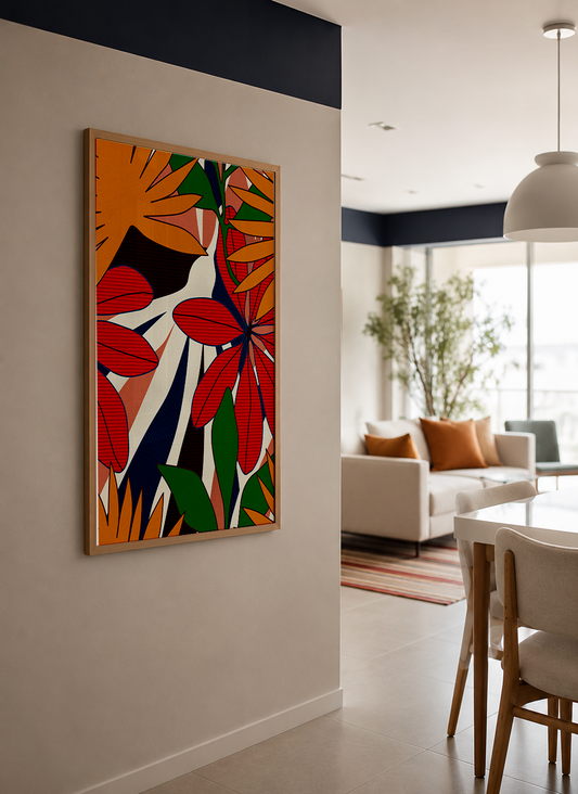 Quadro Beleza Tropical por Mário Soares