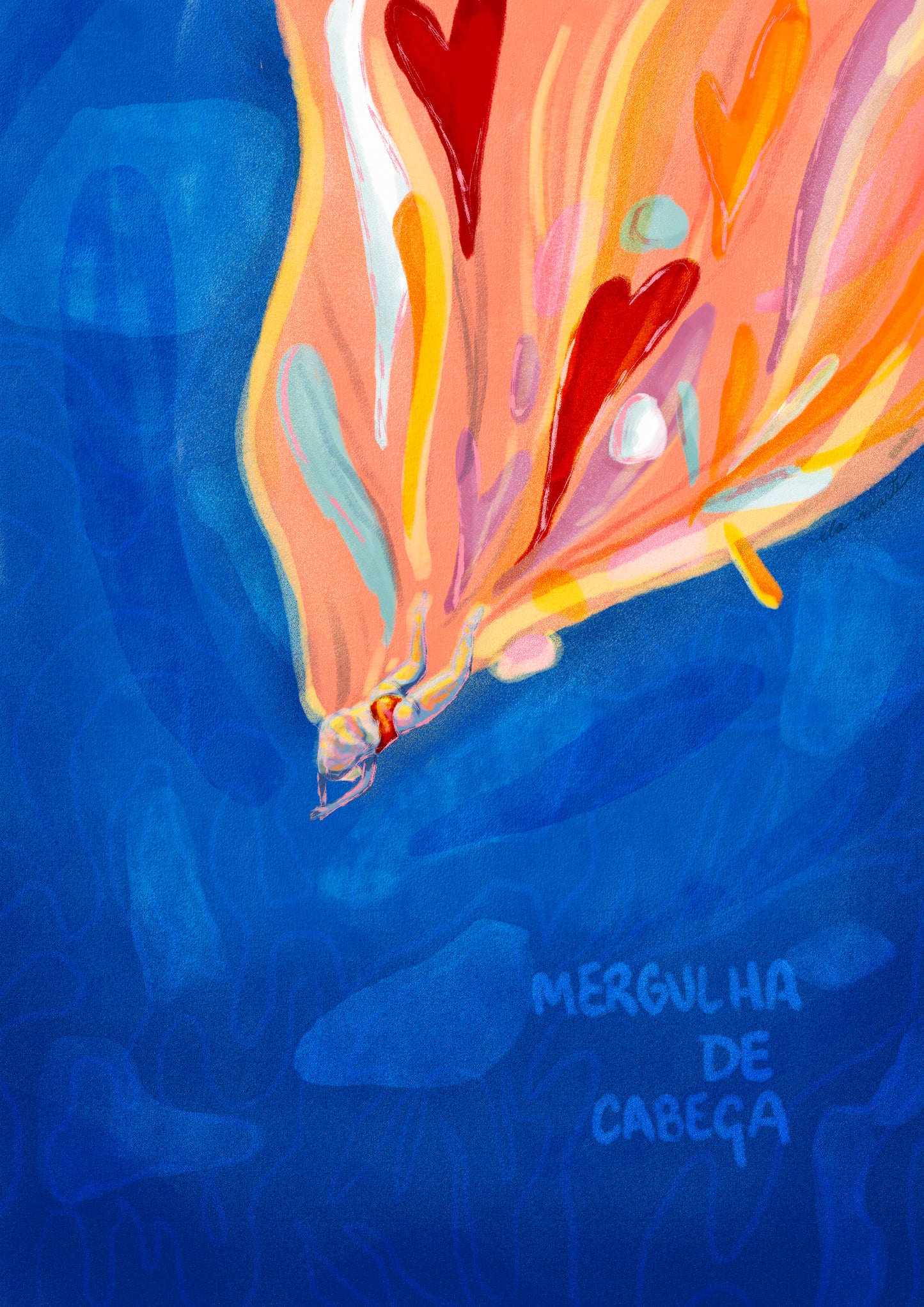 Quadro Mergulhar por Ela Marte