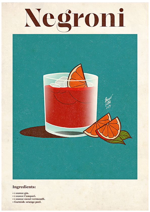 Negroni por Thiago Villas Boas